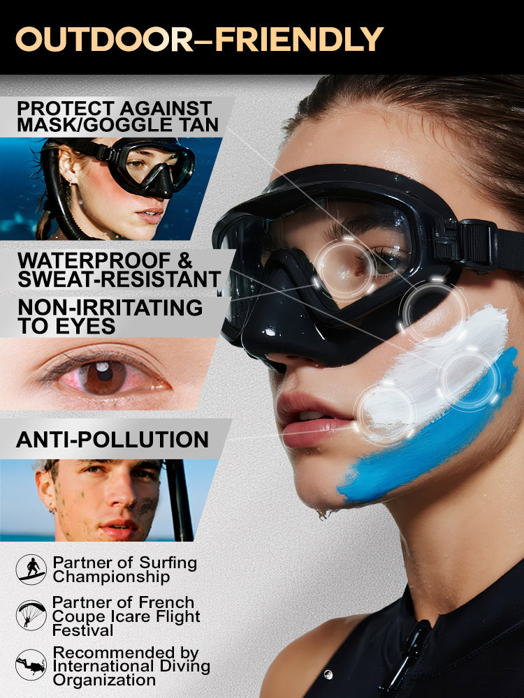 iLab Max-Spectrum Colored Sunscreen Stick