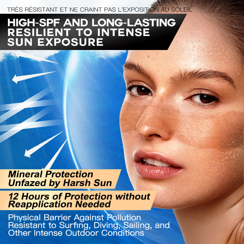 iLab Max-Spectrum Mineral Sunscreen Stick SPF50+ Beige/Light Beige