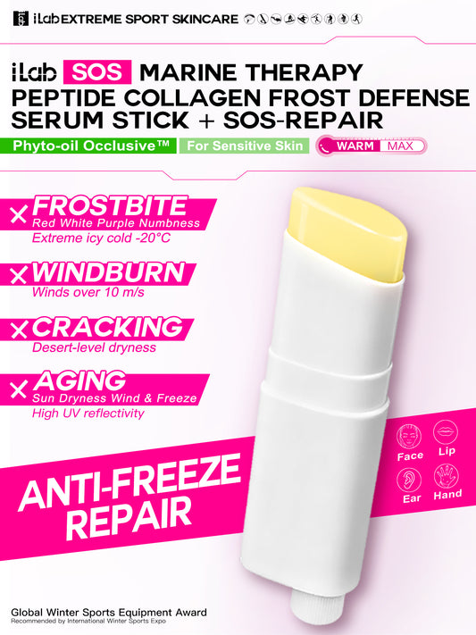 Extrême Sport Thalassothérapie Stick Sérum Anti-Froid Peptides & Collagène + SOS-Réparation