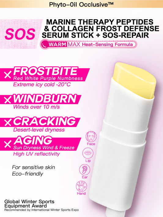 Extrême Sport Thalassothérapie Stick Sérum Anti-Froid Peptides & Collagène + SOS-Réparation