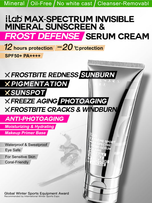 iLab EXTERIEURE MINERAL ECRAN SOLAIRE MOISTURANTE ESSENTIELLE CREME