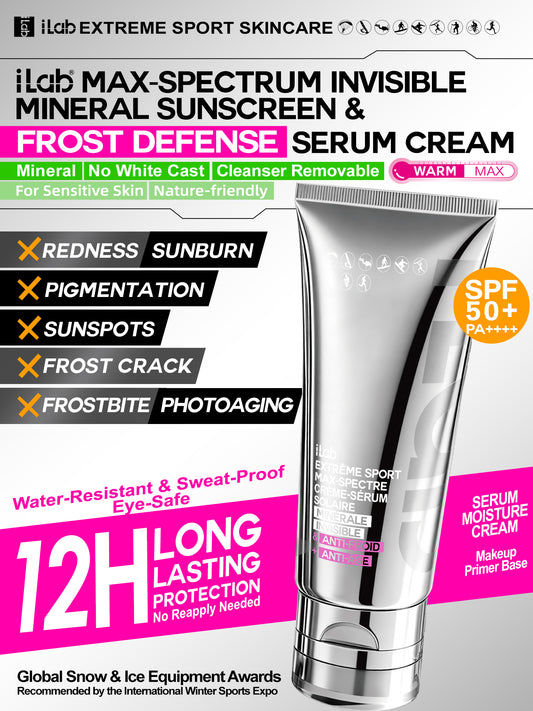 iLab EXTERIEURE MINERAL ECRAN SOLAIRE MOISTURANTE ESSENTIELLE CREME
