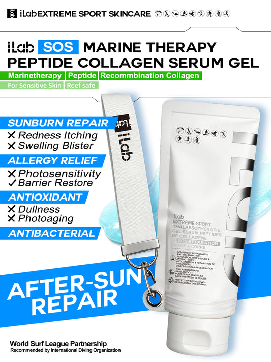 iLab Marine Therapy Peptide Collagen Serum Gel + SOS Repair Face & Body